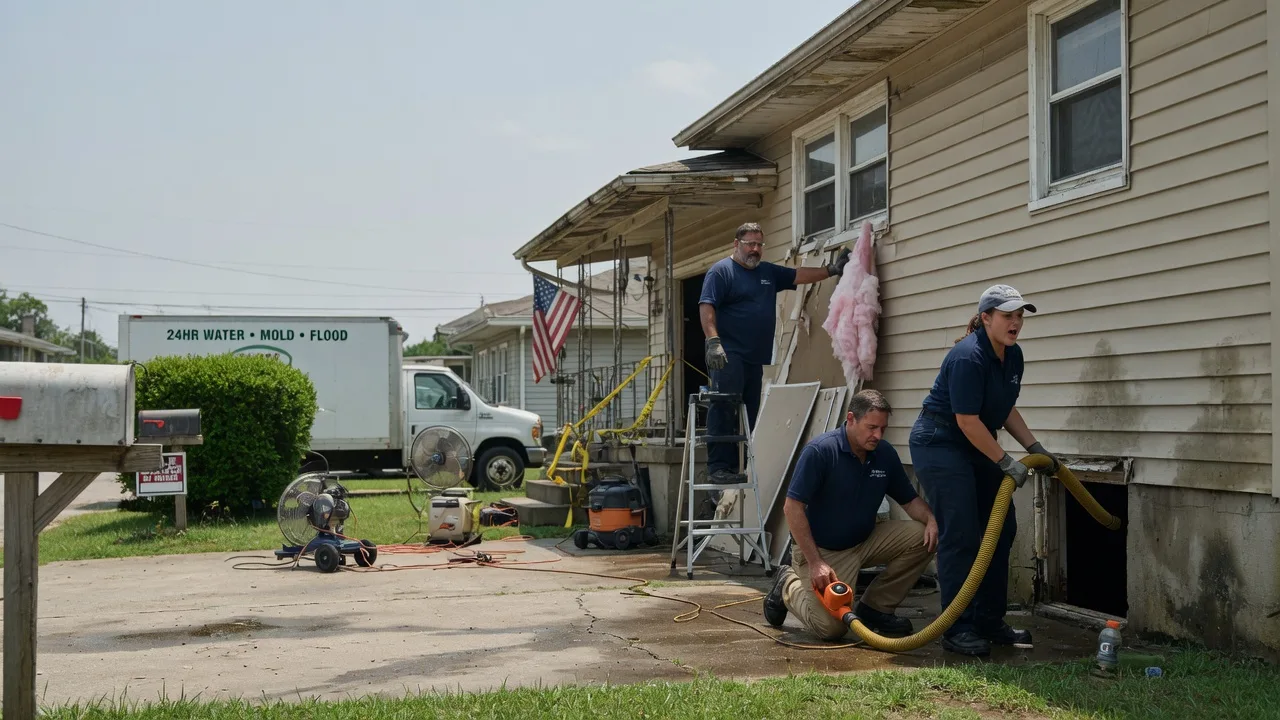 Water Damage Repair in Thomson, IL near me